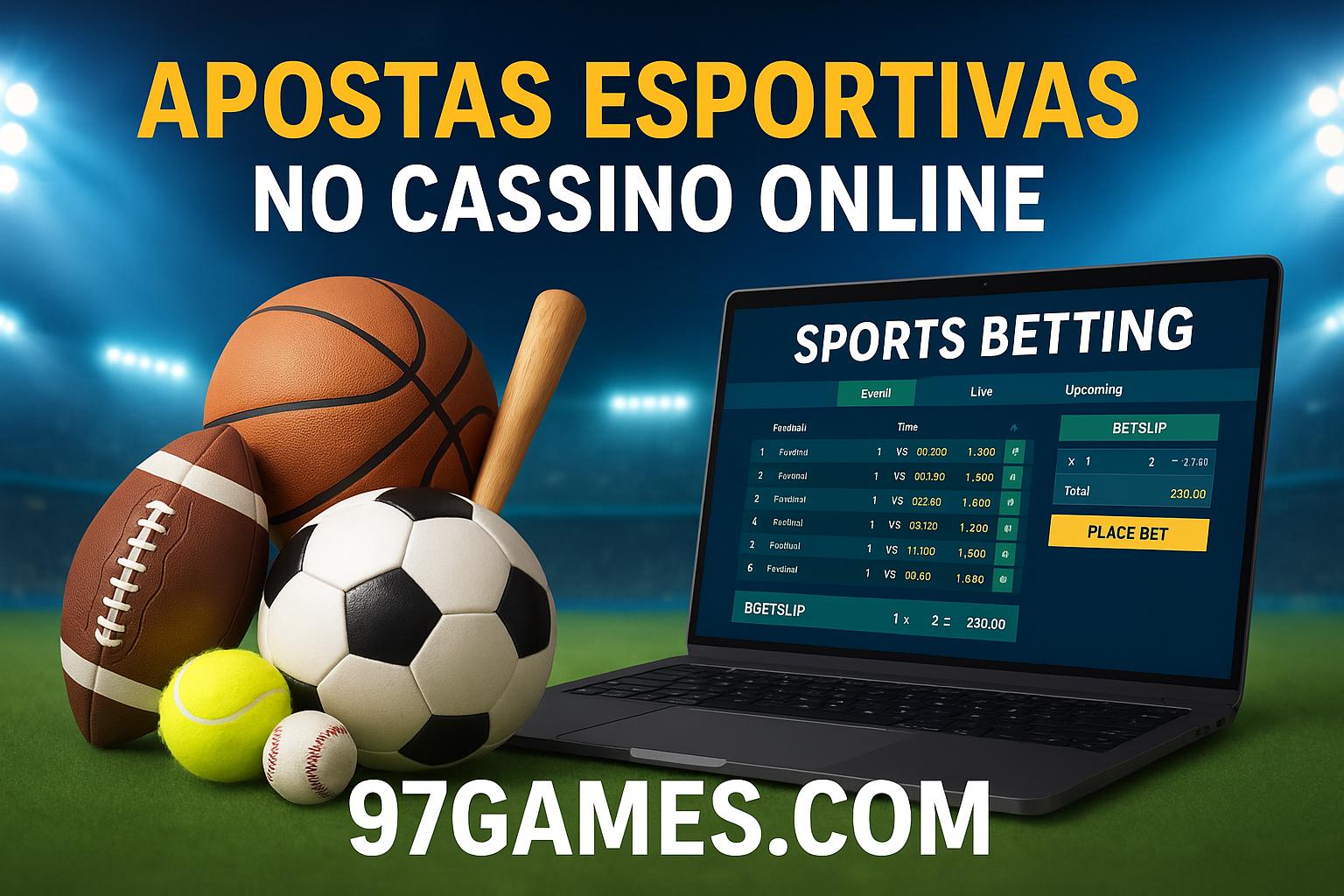 Aposte em apostas esportivas no cassino online 97GAMES.COM